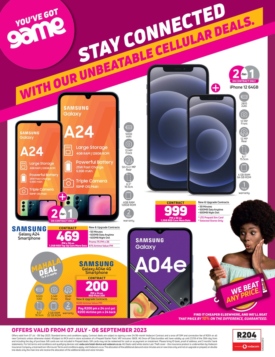 vodacom prepaid phones catalogue