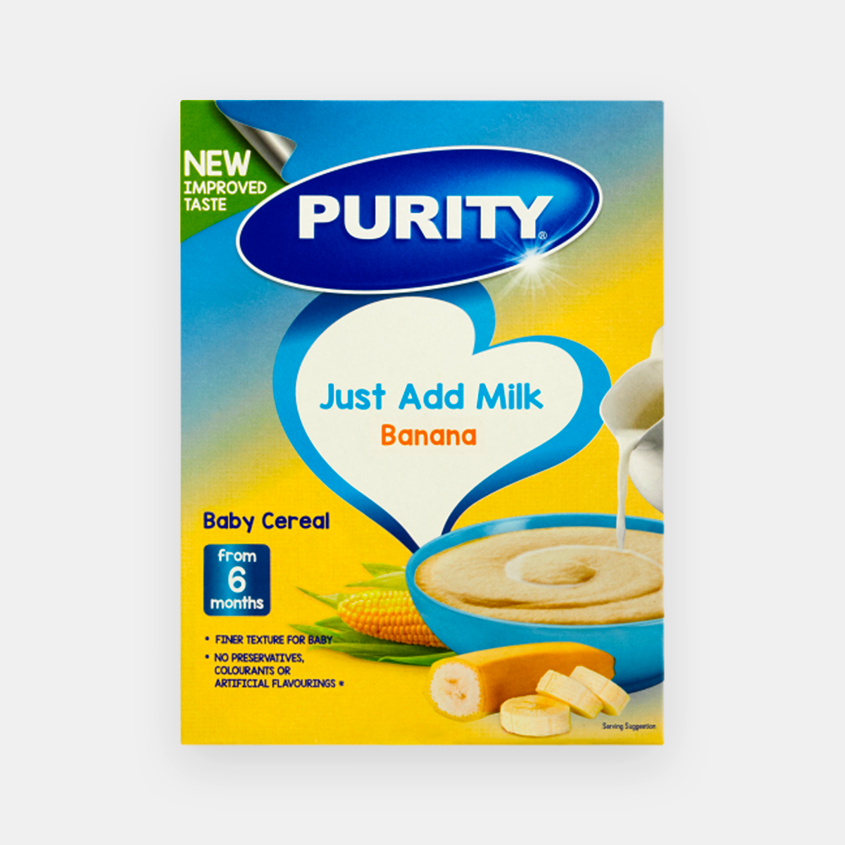 Purity Maize Baby Cereal With Milk 450g (All Variants) Image