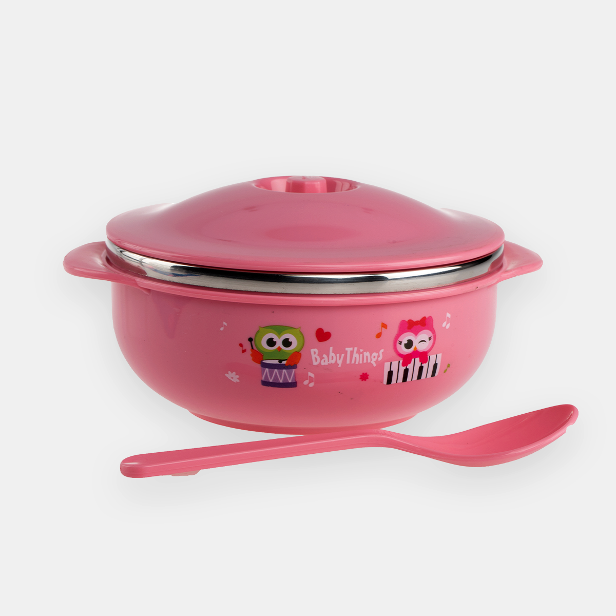 Baby Things Feeding Set Bowl And Spoon Assorted 2pcs Image
