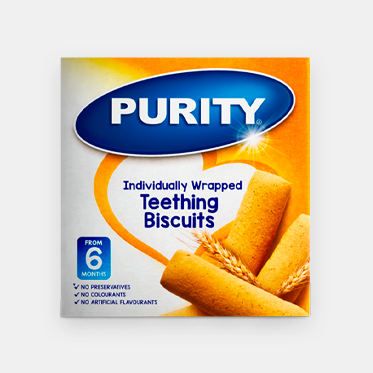 Purity Teething Biscuits 150g Image