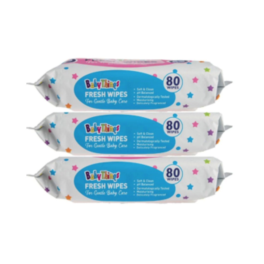 Baby Things Wipes 3 Pack Image