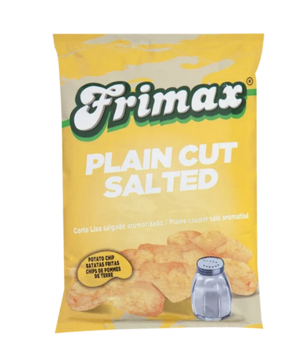 R3 Off Frimax Plain Cut Salted Flavoured Potato Chips 125g Image