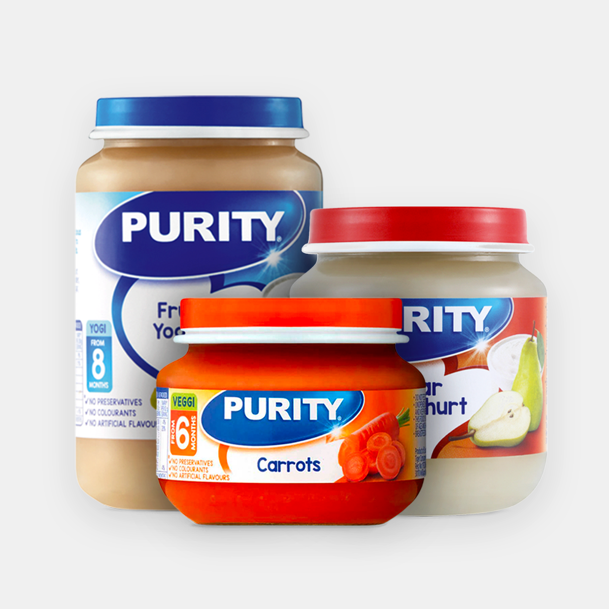 Combo - R9 Off Any 3 x Purity Food Jars (All Variants) Image