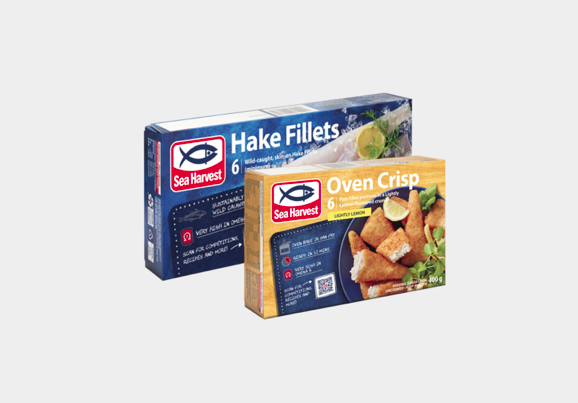 Combo: Frozen Hake Fillets 6pcs + Oven Crisp Frozen Crumbed Fish Fillet 6pcs Image