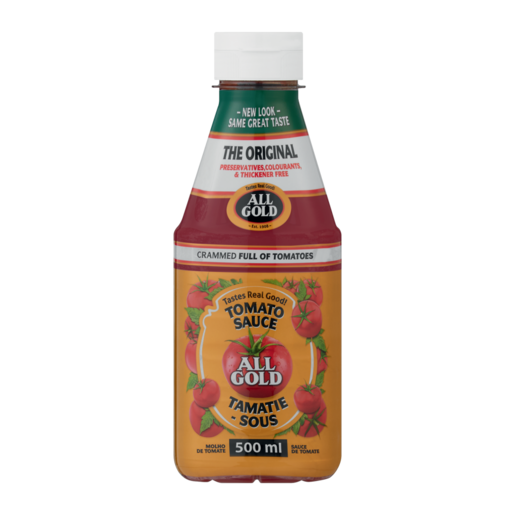 R5 Off All Gold Tomato Sauce Squeeze Bottle 500ml Image
