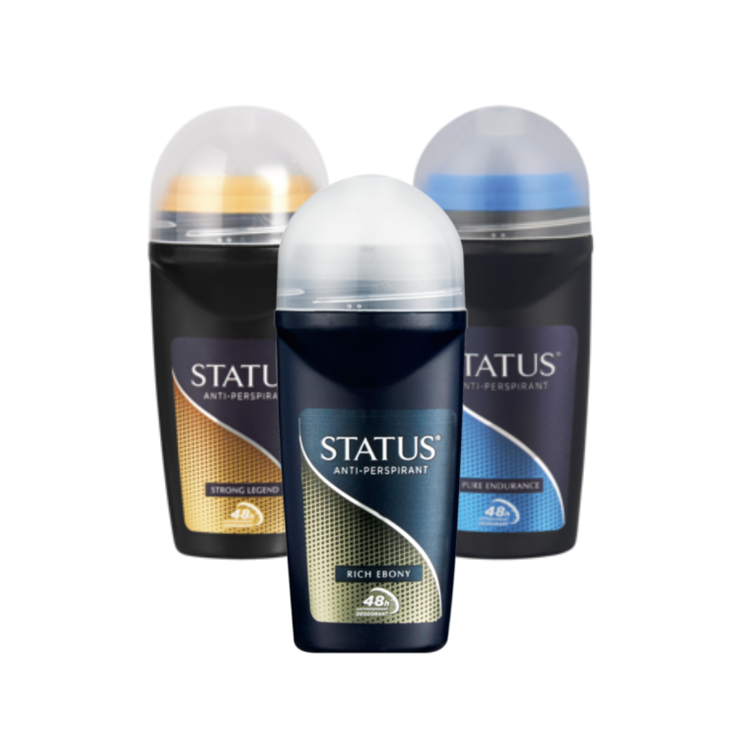 R9 off Combo Deal - Any 3 X Status Roll on 50ml (All Variants) Image