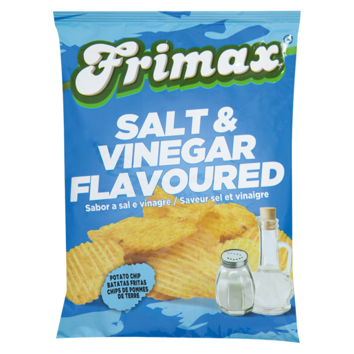 R3 Off Frimax Salt & Vinegar Flavoured Potato Chips 125g Image